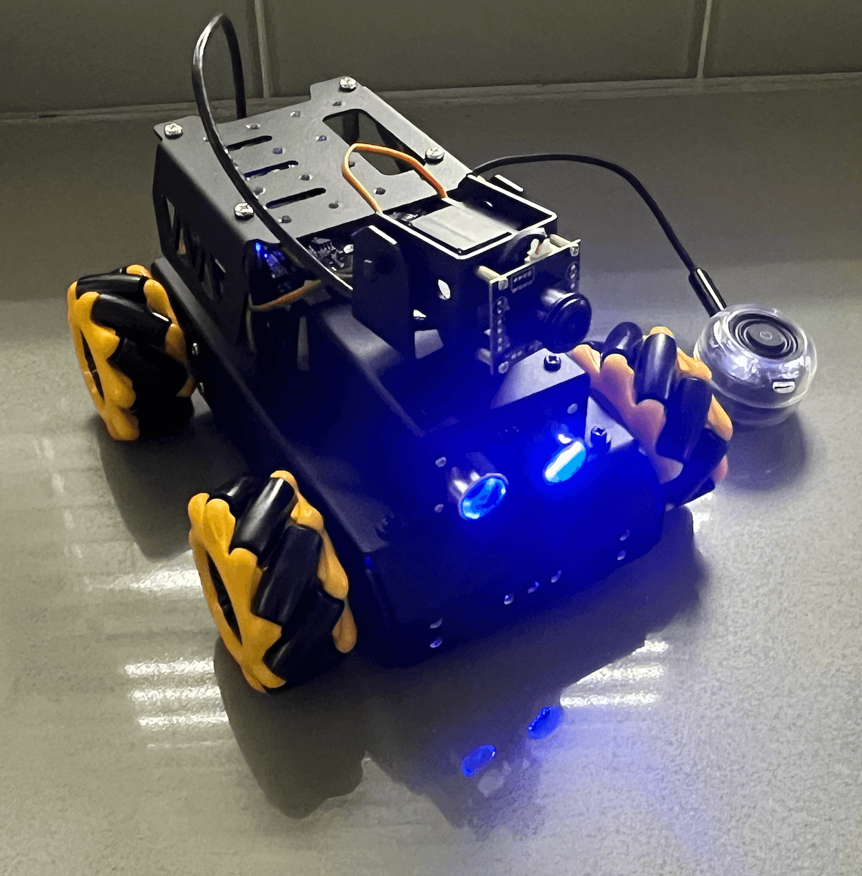 Robot side view